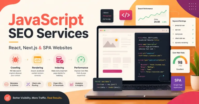 JavaScript SEO services
