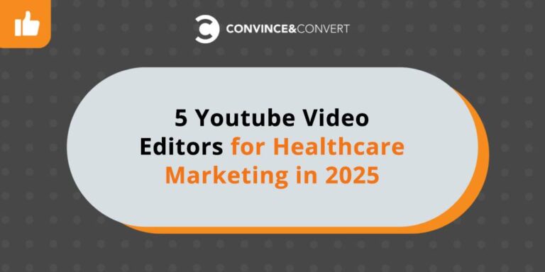 5 YouTube Video Editors for Healthcare Marketing in 2025