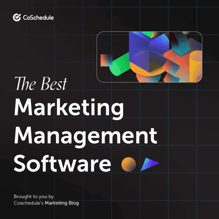 Discover The Top 33 Marketing Management Software Solutions For Your Business