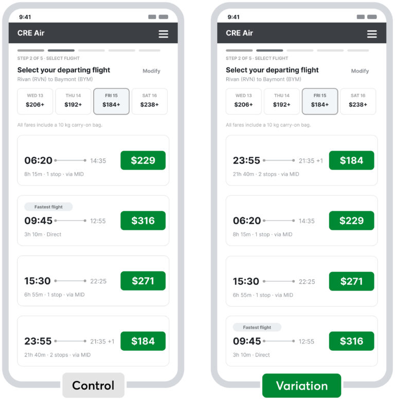 Win Report: How one change lifted airline bookings by millions