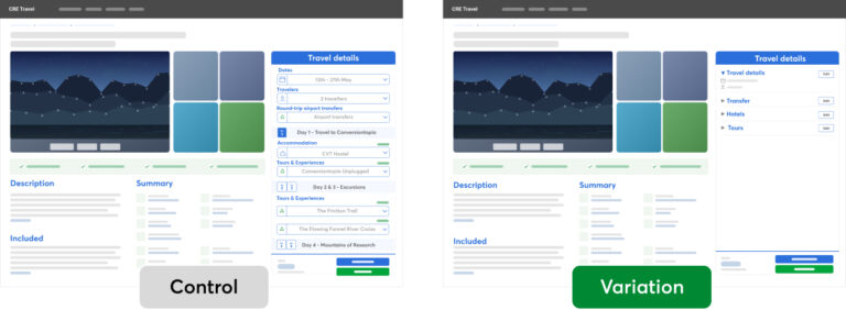 Win Report: Less cognitive load, 41% more conversions